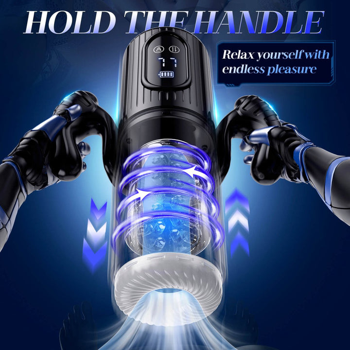 MAIDEN|2025 Hand - Free Auto Sucking Rotaing Thrusting Male Toy - Sohimi