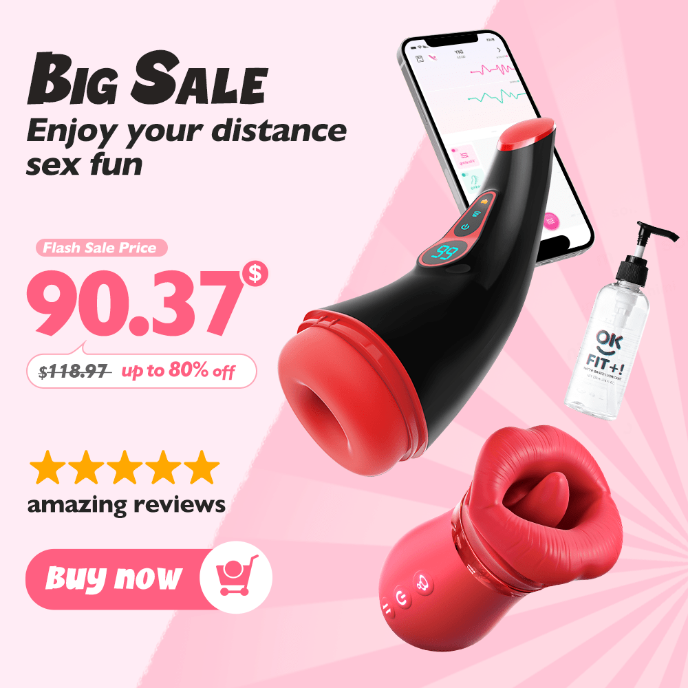 Male Masturbator , Tongue Vibe & Body Lube Bundle