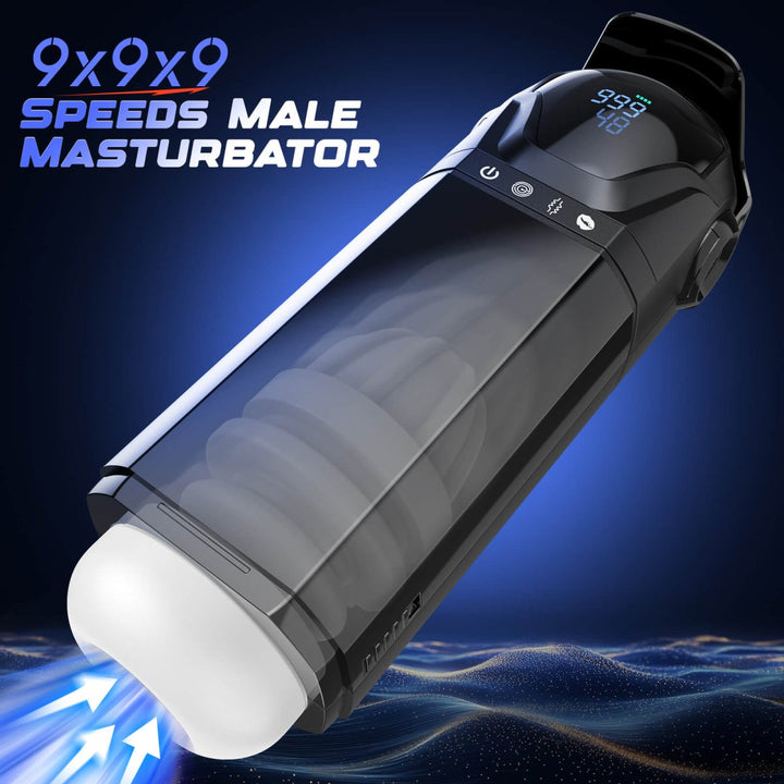 MARKEL| 3 in 1 Automatic Suction and vibrating and Thrusting Male Sex Toy - Sohimi