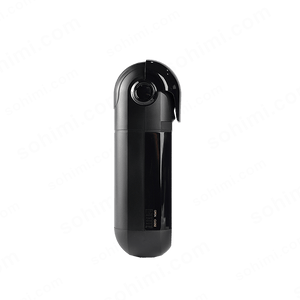 Black electronic device on a green background with 'sohimi.com' text.