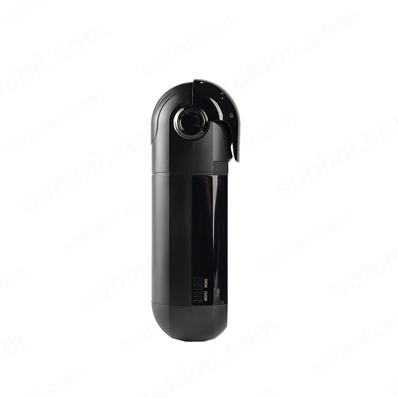 Black electronic device on a green background with 'sohimi.com' text.