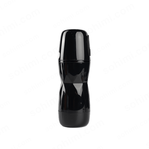 Black Suction and Vibrating male masturbator