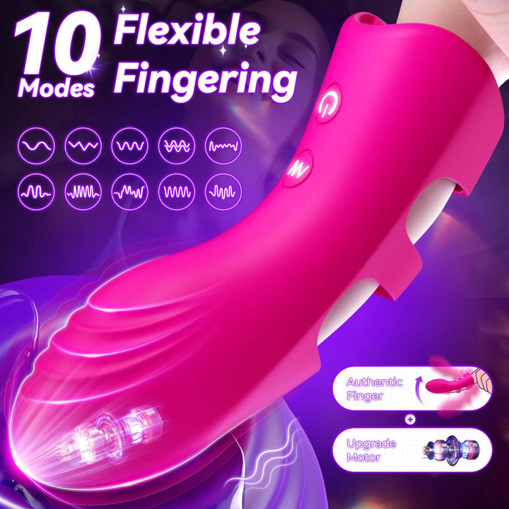 MAZY| 2 in 1 Ultimate Sweet Finger Vibrator - Sohimi