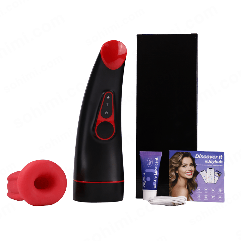 MoonHorn| Powerful Sucking & Vibrating Heating Male Masturbator - Sohimi