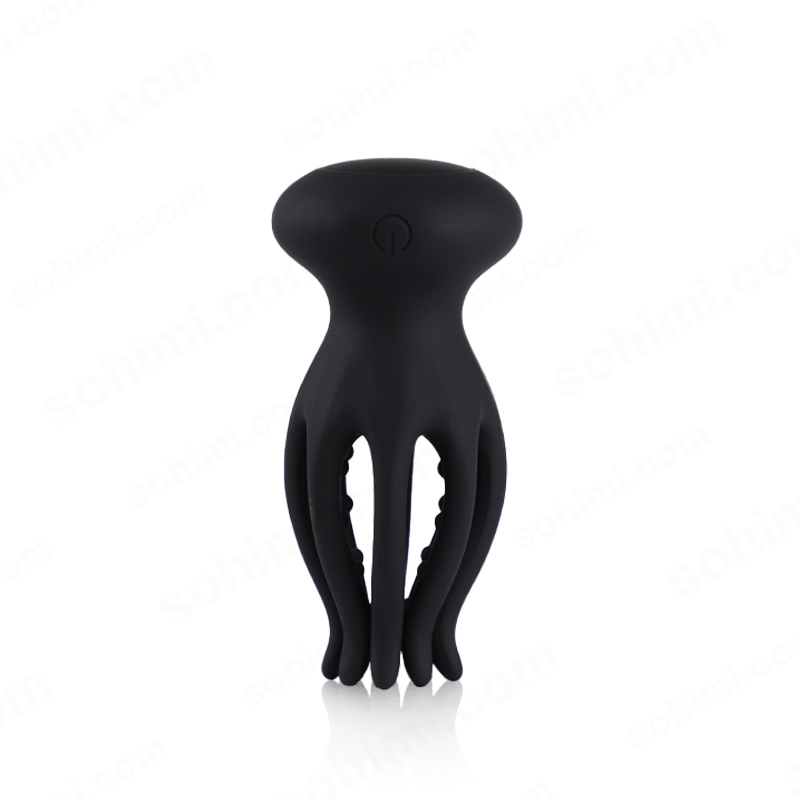 Black silicone product on a transparent background with 'sohimi.com' branding.