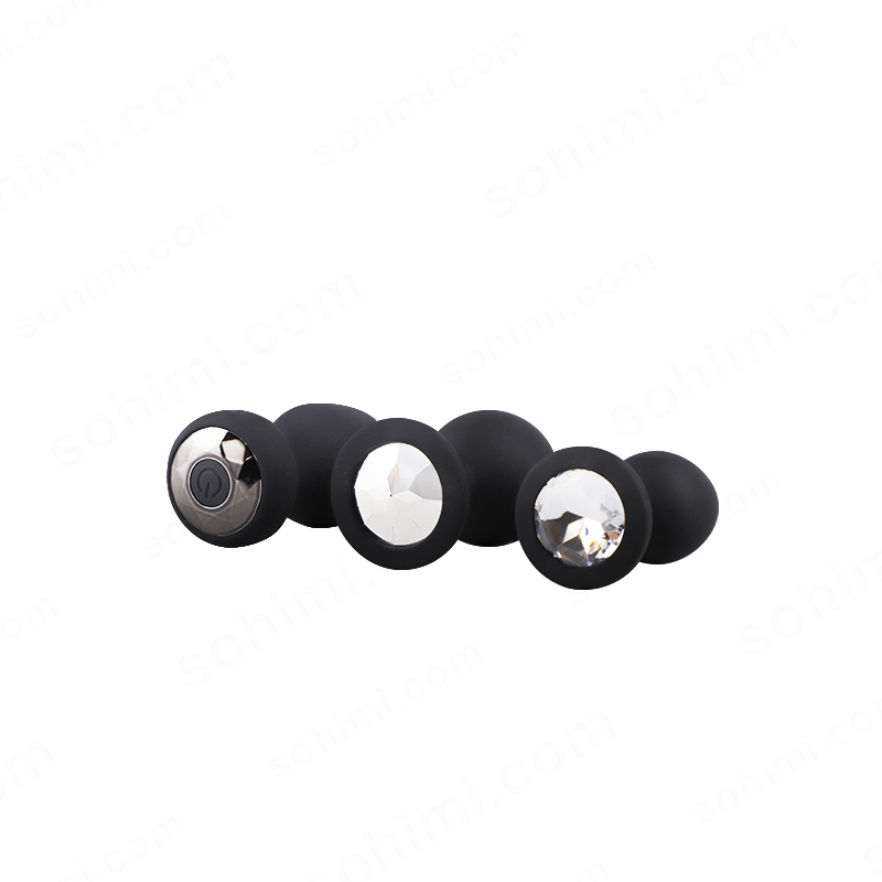 3 pcs anal vibrator