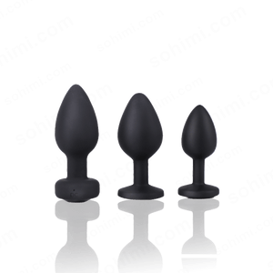 3 pcs anal vibrator
