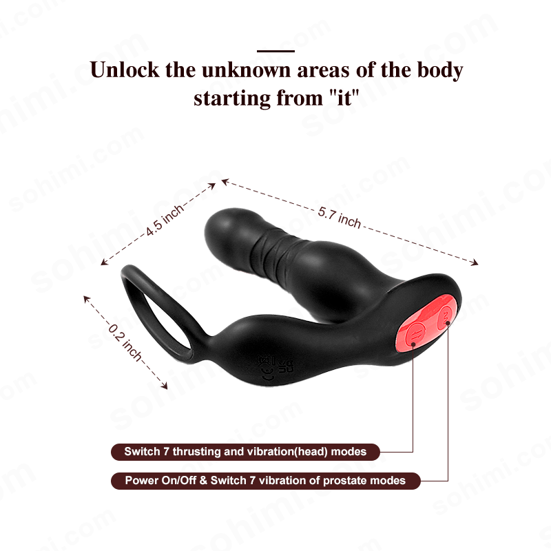 Petalwish 2 | App Control Anal Vibrator Strong Vibrating(No Remote Control) - Sohimi