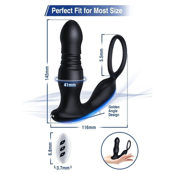 Petalwish 2 | Sohimi 3 in 1 App Control Anal Vibrator Strong Vibrating(No Remote Control) - Sohimi