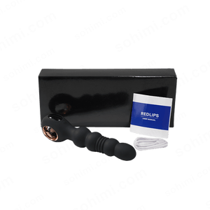 Black electronic device with a USB cable and user manual on a green background with 'sohimi.com' branding.