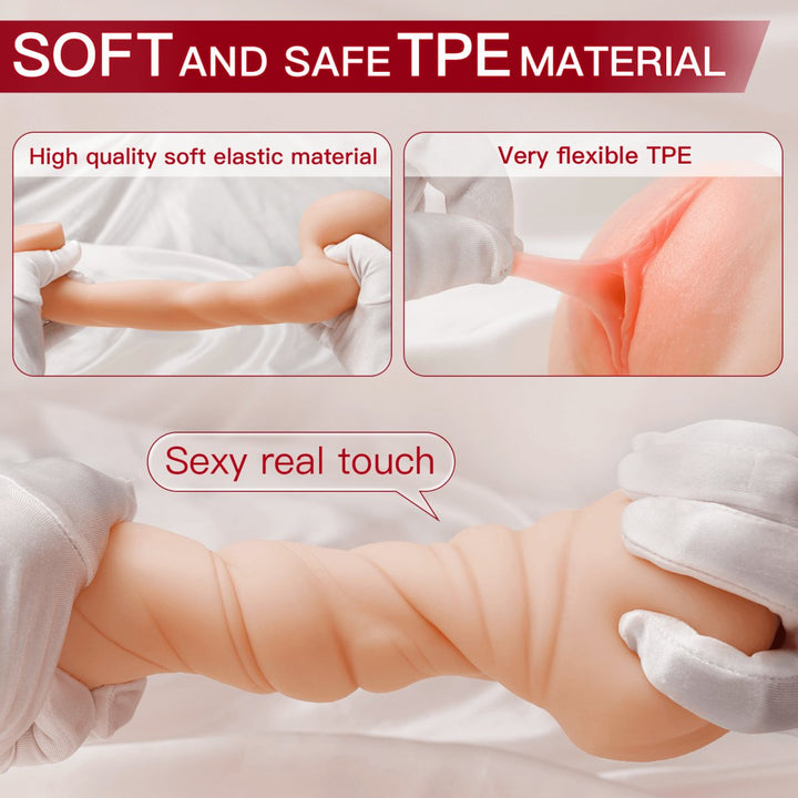 Realistic 3D Texture Double Channel Pocket Pussy - Sohimi