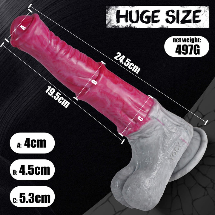 Realistic Horse Silicone Monstor Dildo - Sohimi