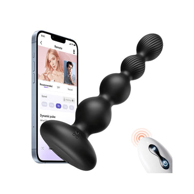 SAURON APP Control Vibrating and Rotating Anal Male Toy Vibrator - Sohimi