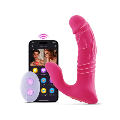 Sohimi Wearable Thrusting and Vibrating App Control Vibrator Female Toy - Sohimi