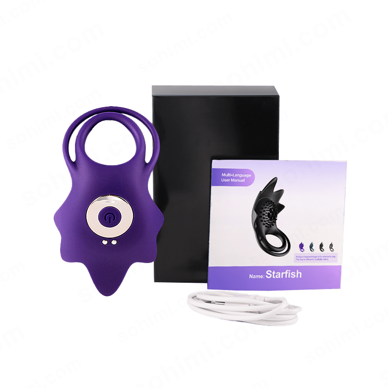 STARFISH | Testicles Stimulator with Vibration Function - Sohimi