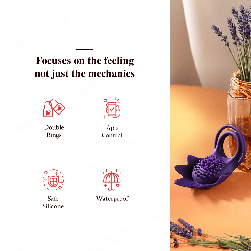 STARFISH | Testicles Stimulator with Vibration Function - Sohimi