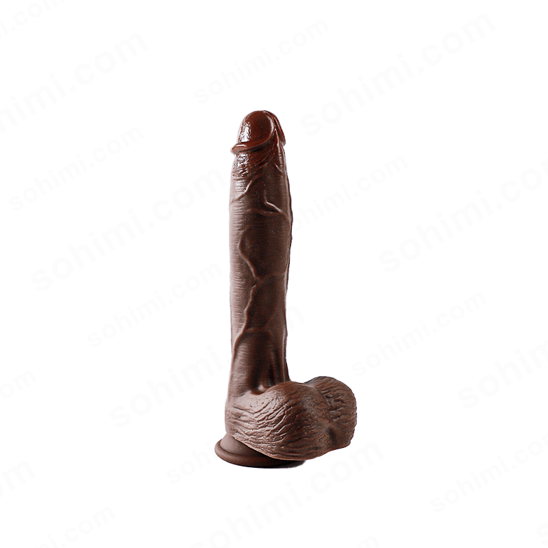 Brown realistic dildo 