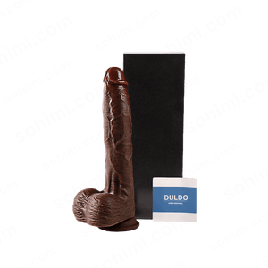 Sexual product with packaging on a branded background