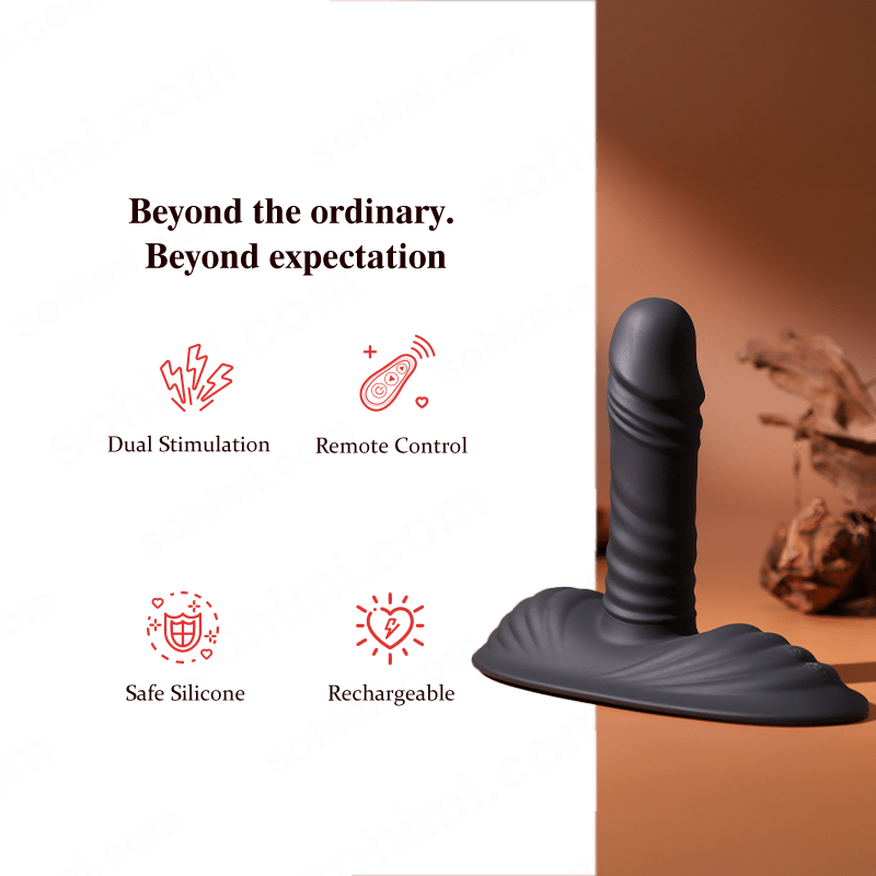 TaiLuo| Prostate Massager Anal and G - Spot Vibrator Dildo