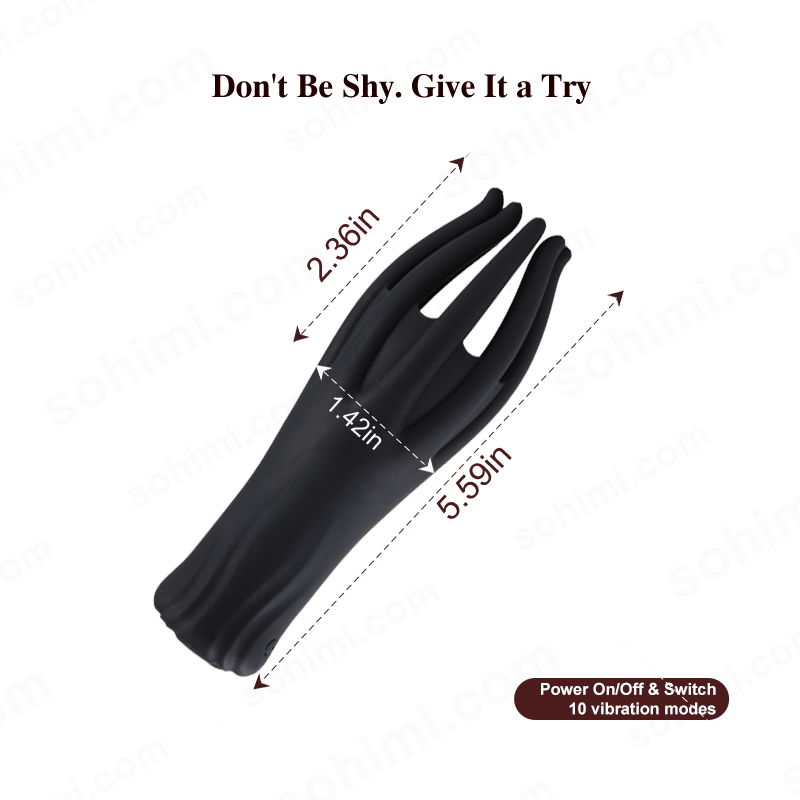 TALONS 2 in 1 Male Vibrating Penis Trainer Sex Toy - Sohimi