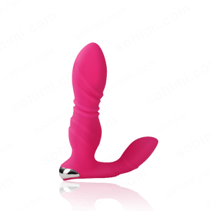 Thrusting & Vibrating Wearable Super Quiet Butt Plug - Sohimi