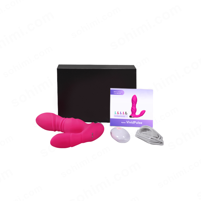 Thrusting & Vibrating Wearable Super Quiet Butt Plug - Sohimi
