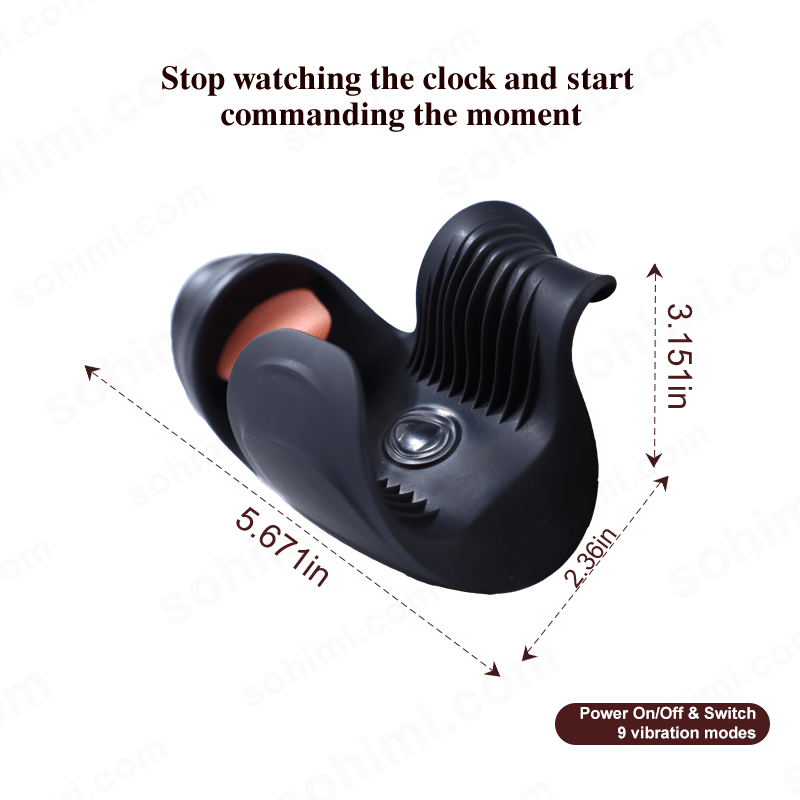 Black electronic device with a switch on a green background with 'sohimi.com' branding.