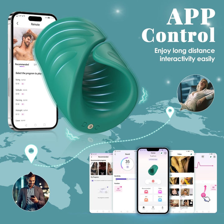 TrueForm | APP Control Penis Training Vibrator - Sohimi