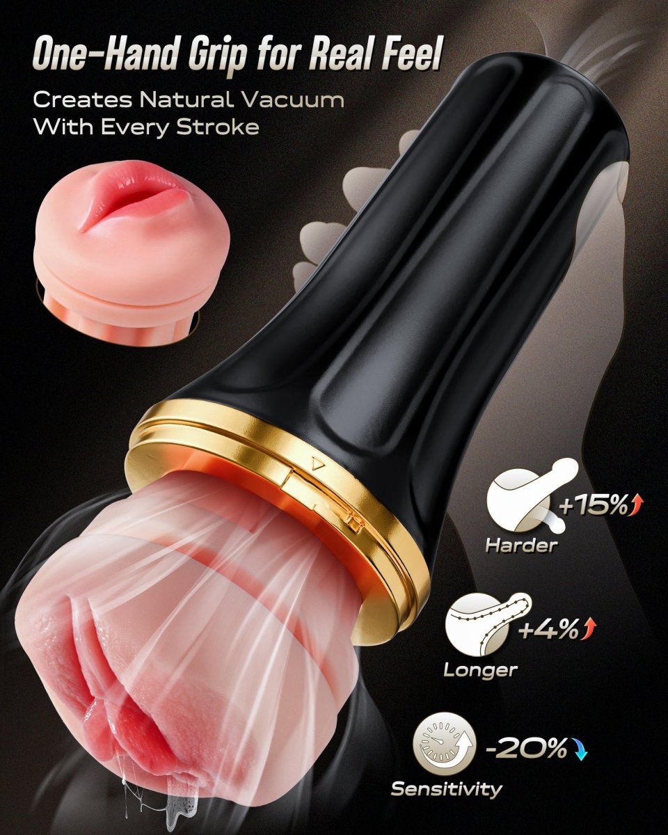 Two Realistic Channels Male Pocket Pussy - Sohimi