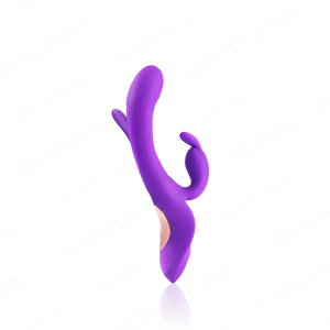 Purple G - Spot and Clitoral Stimulator on a transparent background with 'sohimi.com' branding.