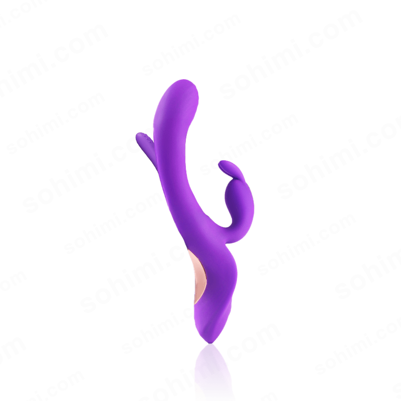 Purple G - Spot and Clitoral Stimulator on a transparent background with 'sohimi.com' branding.