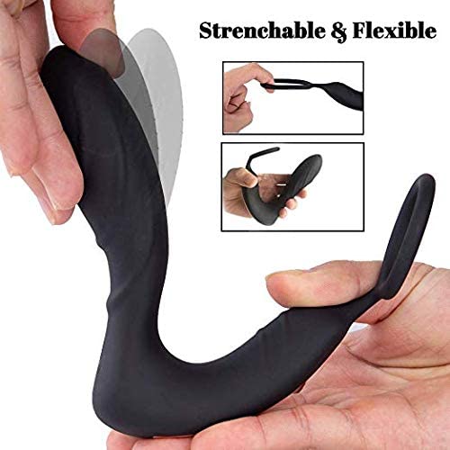 Vibration Dual - Motor Prostate Massager With Penis Ring - Sohimi