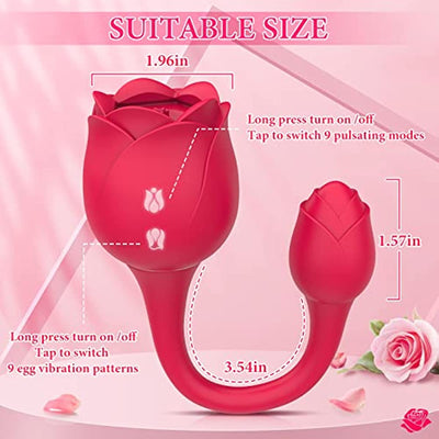 Nipple Massager  10 Frequency Rotating Octopus Vibrator - Rose Toy  Official Website