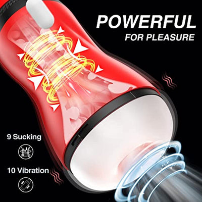Automatic Male Masturbator Sex Toys for Men - Penis Pump Adult Male Sex  Toys with 7 Sucking & Rotating & Licking Modes, LED Display Pocket Pussy  Male