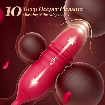Adult Sex Products Retractable Egg Tongue Licking Couple Sex Toys