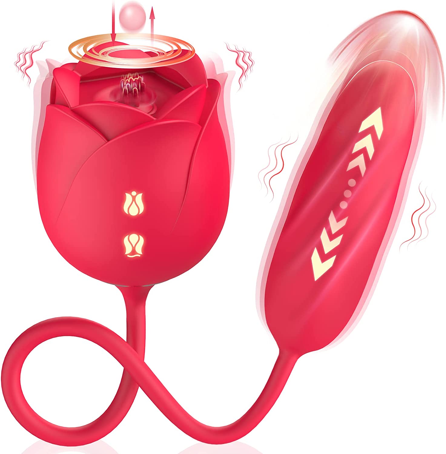 Rose Toy For Woman Rose Sex Stimulator For Women With 9 Tapping Vib Sohimi 